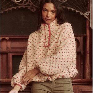 The Great. The Countryside Fleece Pullover